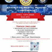 Akron Fire Mental Health Conference